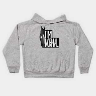 Normal Horse - "I'm Normal" Kids Hoodie